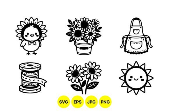 Cute Spring Floral SVG Collection Graphics and Illustrations Review